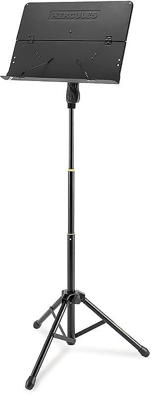 Pupitre d'orchestre pliable à 3 sections Hercules BS408B EZ Grip